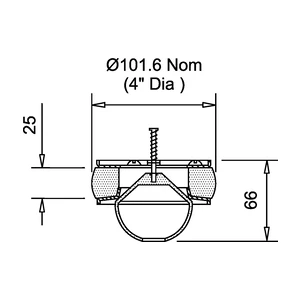 Frost Backwater Valve 4 inch