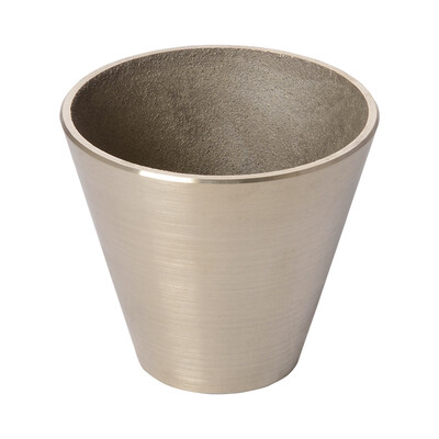 Frost 100mm dia Bolt on funnel- Nickel Bronze Circular