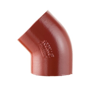 100mm Halifax HS Short Rad Bend 45deg; Red