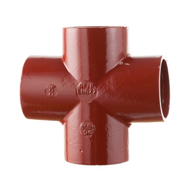 100x100mm Halifax HS Double Branch 88deg; Red