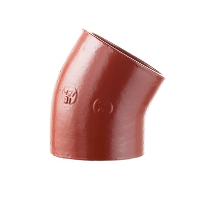 100mm Halifax HS Short Rad Bend 30deg; Red