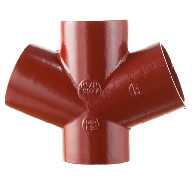 100x100mm Halifax HS Double Branch 69deg; Red