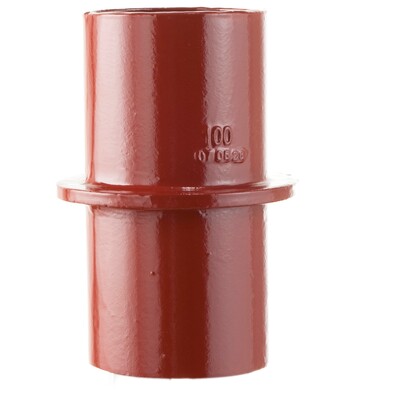 100mm Halifax HS Stack Support Pipe; Red
