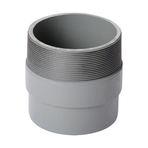 Frost spigot adaptor CAST BSP4 to 100mm ID, 110mm OD BS416/2, extends 70mm