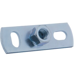 80mm M10 Halifax HSD ZP Wall Plate