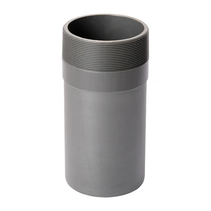 Frost PVC spigot adaptor BSP4 to 110mm plastic, extends 220mm