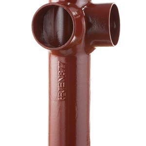 100x100mm Halifax HS Long Tail Corner Branch 88deg; Red